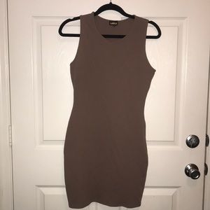 Tan dress